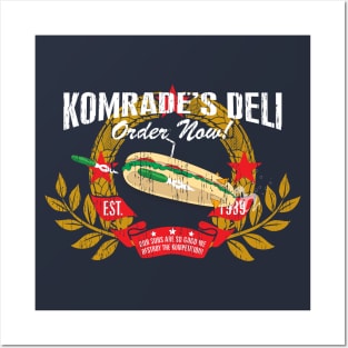 Komrade's Deli Posters and Art